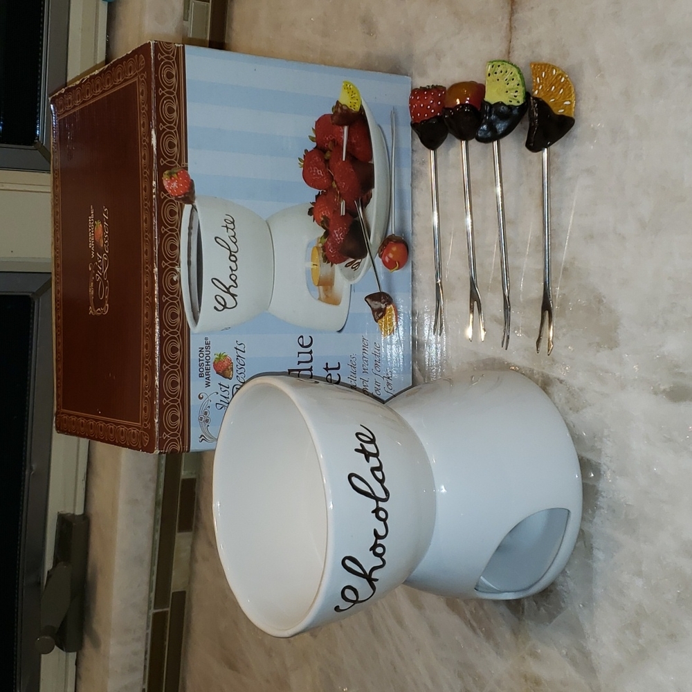 Just Dessert Fondue Set by Boston Warehouse